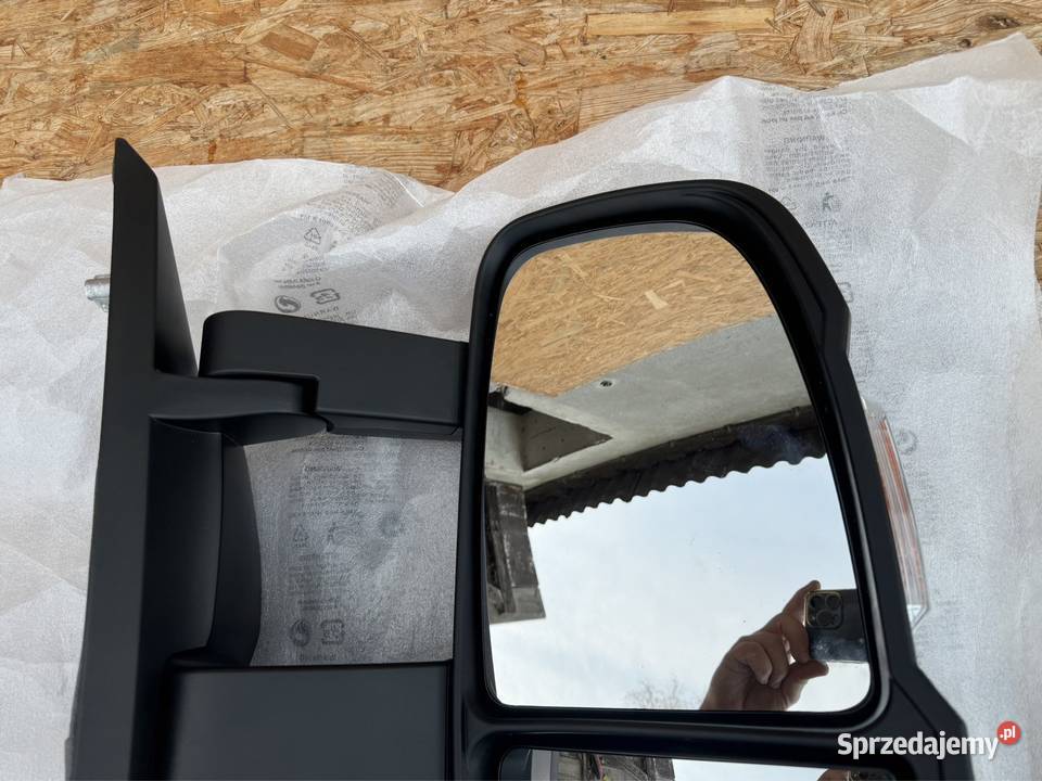 Lusterko prawe rh długie 8pin ducato 3 III boxer Lusterka zewnętrzne Międzychód