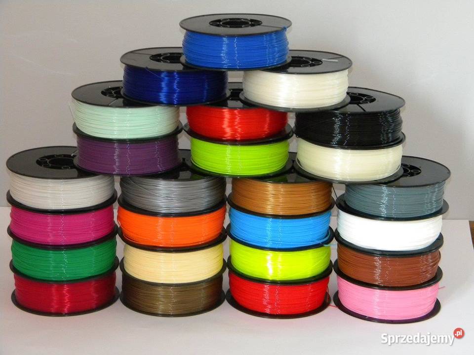 Filament do drukarki 3d PLA ABS ASA PETG Druk w kolorze Drukarki i skanery
