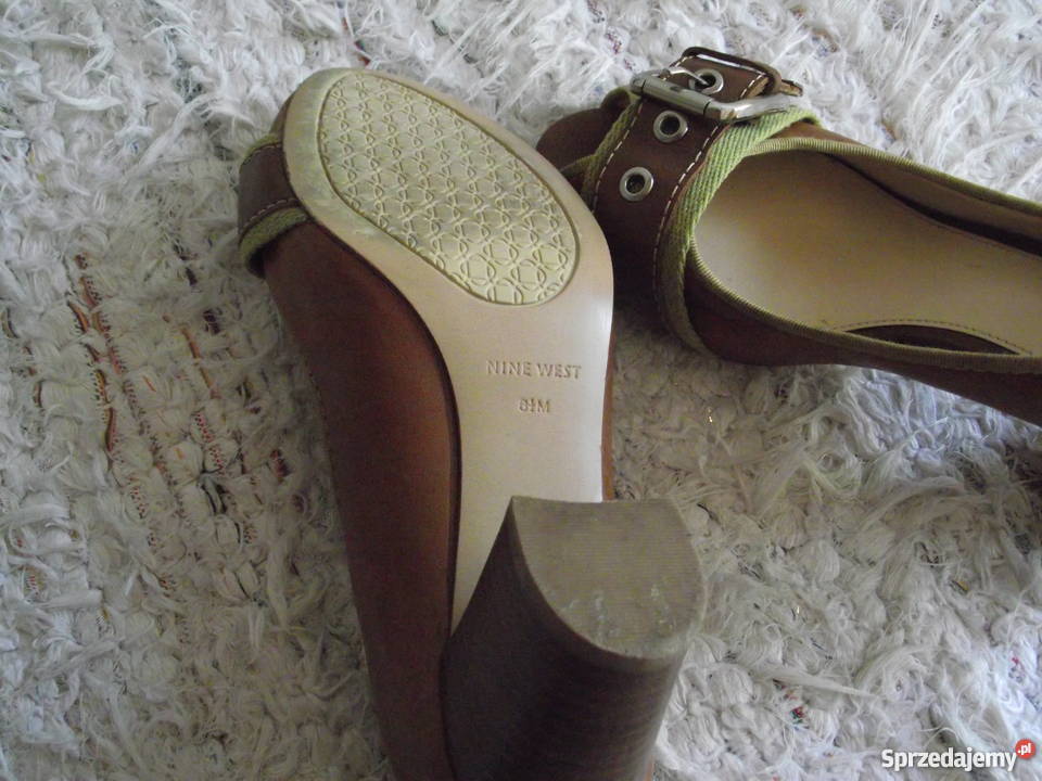 NINE WEST MARKOWE PÓŁBUTY ZE SKÓRY r 365 skóra wielkopolskie Piła