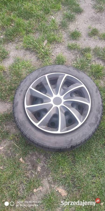 koła zimowe 18560R15 4x100 601mm ET50 Dunlop SP małopolskie Kraków