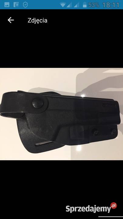 Kabura Glock 1719z Kydexu na pas kol czarny Kolekcje Jaworzno
