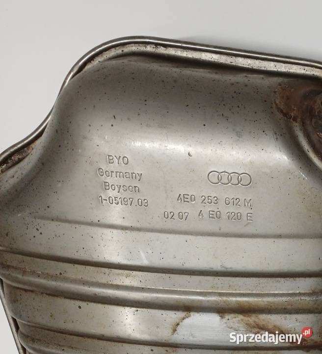 Wydech tłumik Audi A8 D3 42 dolnośląskie Nadolice Wielkie