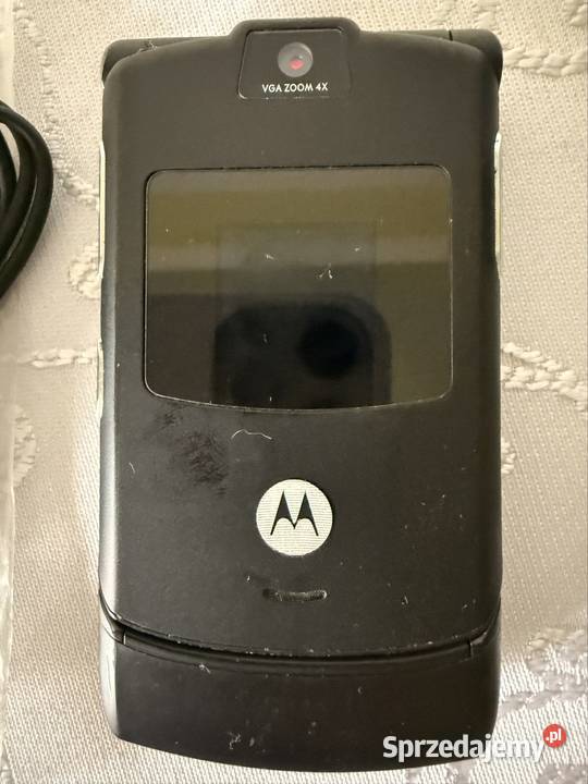 Telefon Komórkowy Motorola V3 Black Ikona Stylu śląskie