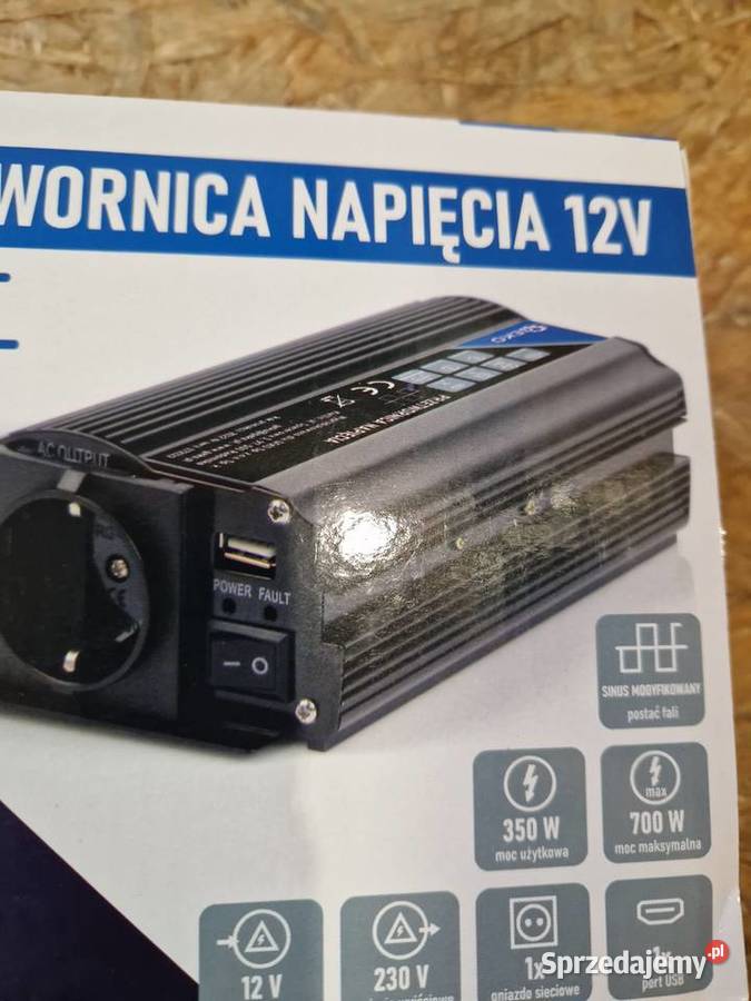 Przetwornica napięcia 12V230V 350700W G17002 Głogowa