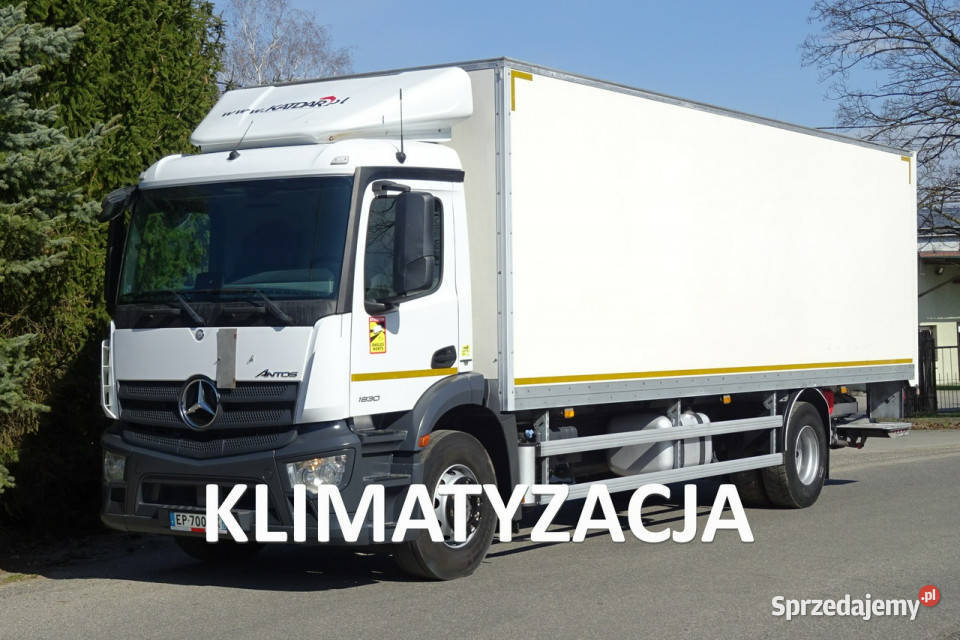 Mercedes Antos 1827 Euro6 kontener 21pal winda Góra Kalwaria