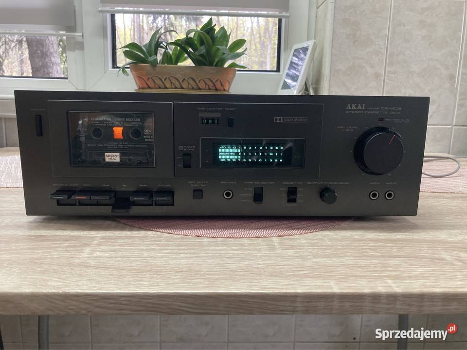 Magnetofon kasetowy Akai CS M02 made in Japan wielkopolskie