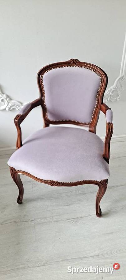 Stylowy fotel krzesło Ludwik Ludwikowski zachodniopomorskie
