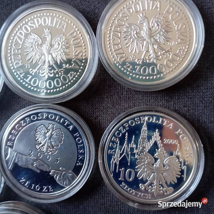 Polskie srebrne monety Wrocław