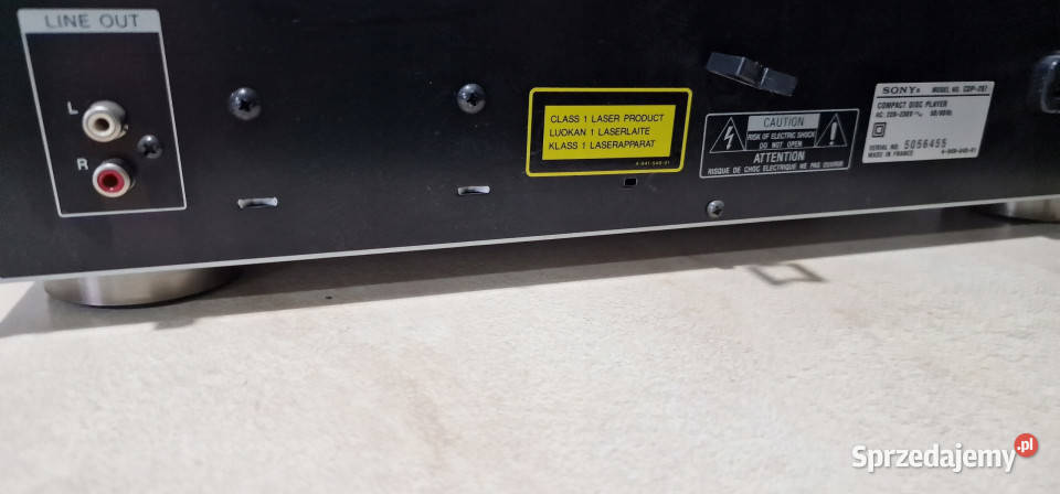 Cd player SONY 297 CDP297 odtwarzacz kompaktowy Międzychód