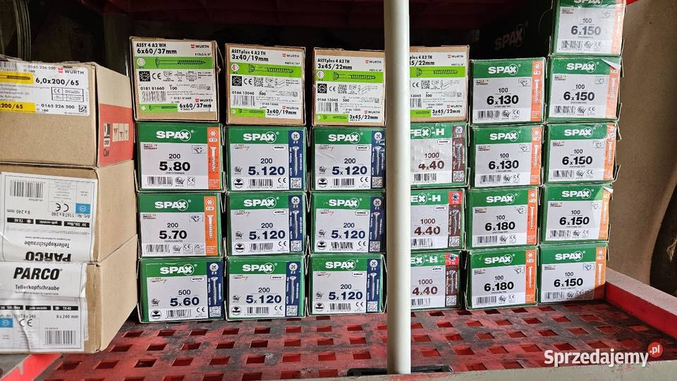 Wkręty 435 Nierdzewka W opakowaniu znajduje się Radomsko