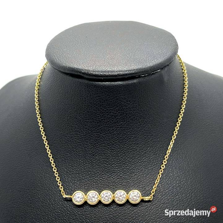 Złota Bransoletka próby 585 184g Długość 18 złoto Elbląg