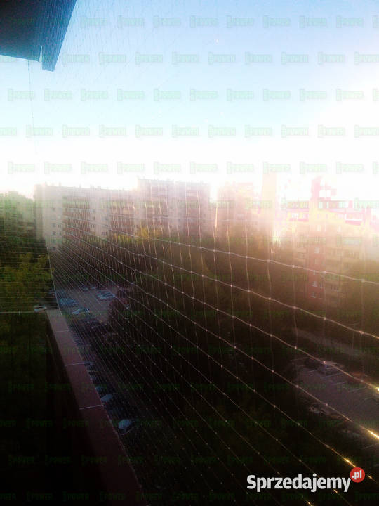 Siatka na balkon przeciw gołębiom z montażem mazowieckie Warszawa