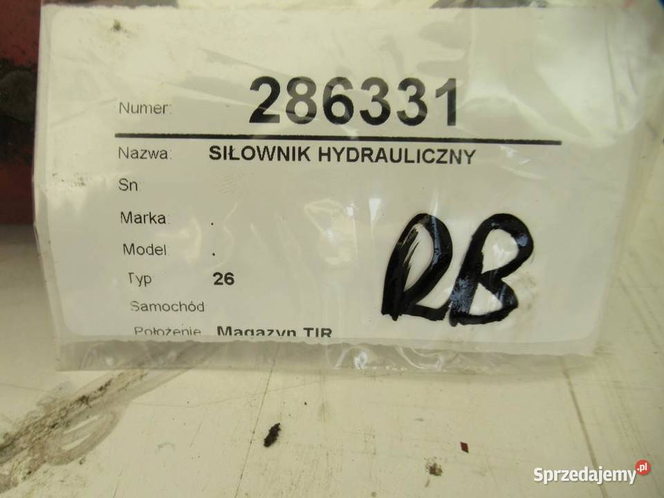 SIŁOWNIK HYDRAULICZNY