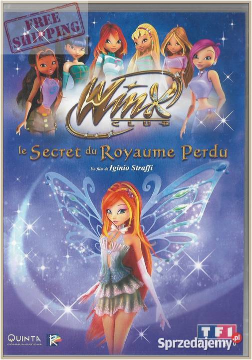 Winx Club Le secret du royaume perdu 2007 DVD