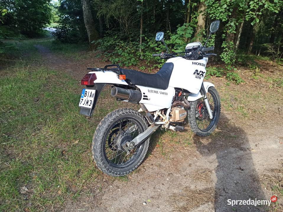 Honda NX 125 Cross Enduro ADV katB nieuszkodzony Białystok