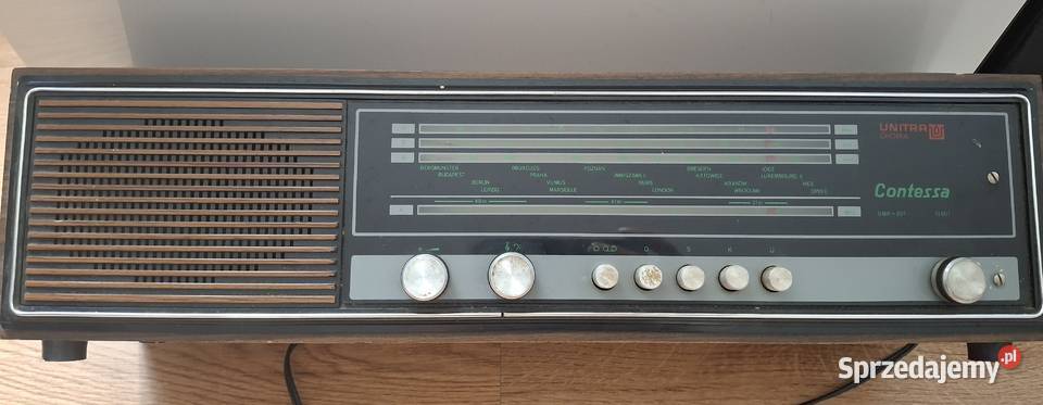 Radio PRL Unitra Contessa Grójec