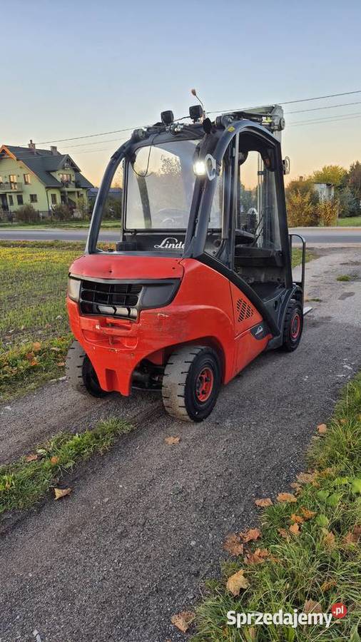 Wózek widłowy LINDE H25D Diesel Triplex 550m