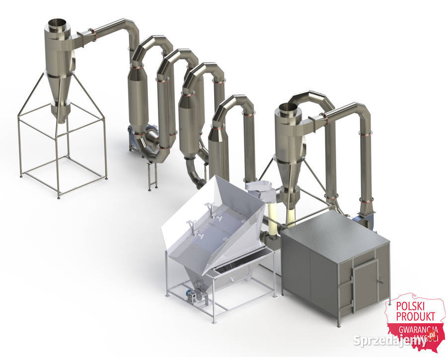 Suszarnia aerodynamiczna SOKÓŁ800 z palnikiem na Poznań