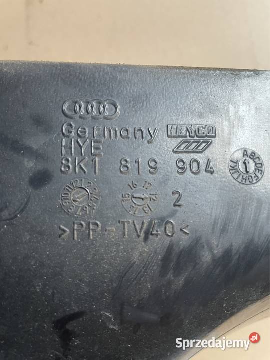 8K1819904 wlot powietrza podszybia Audi a5 8t Szczecin