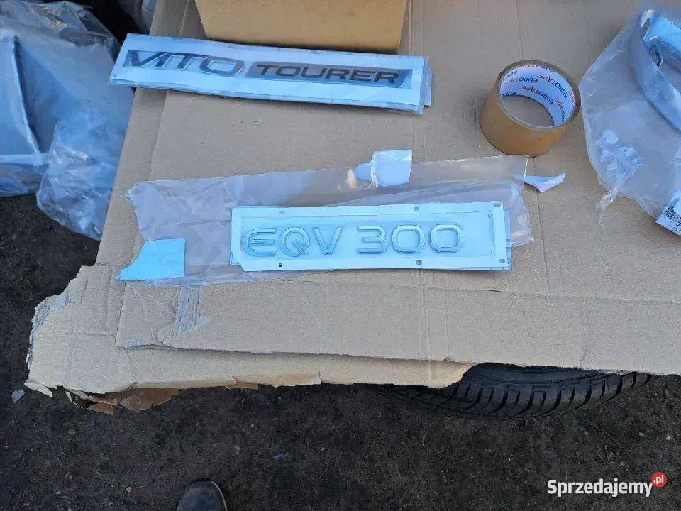 Logo Emblemat Znaczek Napis Mercedes EQV W447