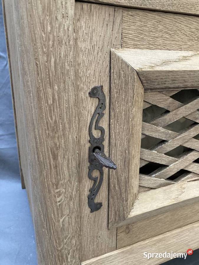 Dębowa szafka z dwoma szufladami Komody Kraków