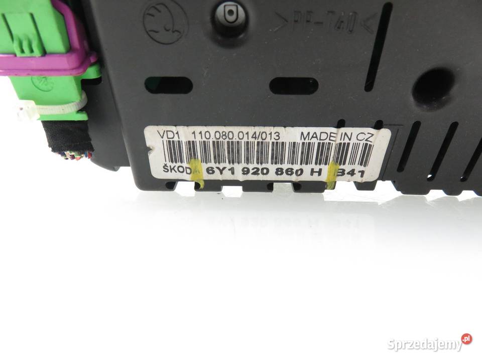 LICZNIK SKODA FABIA I 19 SDI osobowe małopolskie sprzedam