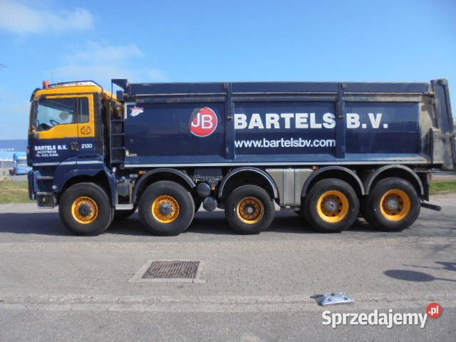 5 osiowa wywrotka 10x8 MAN Warszawa