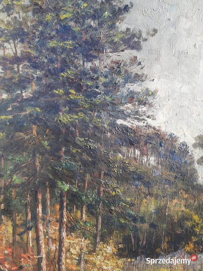 obraz olej na płótnie duży sprzedam