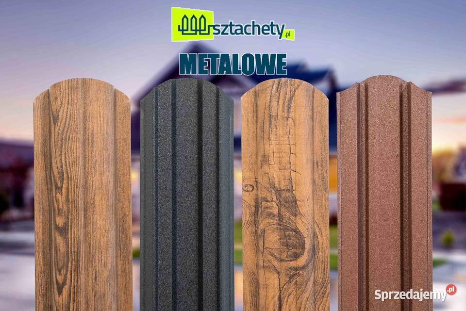 Ogrodzenie Sztachety Metalowe 1m 15m 2m 25m 3m metal Rzeszów sprzedam
