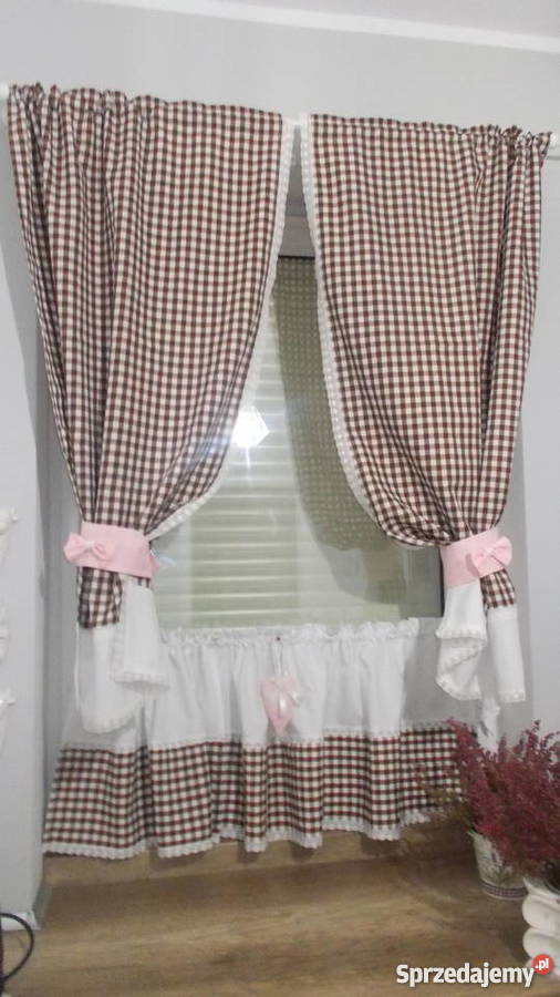 komplet lambrekin roleta zazdroska biały Włocławek