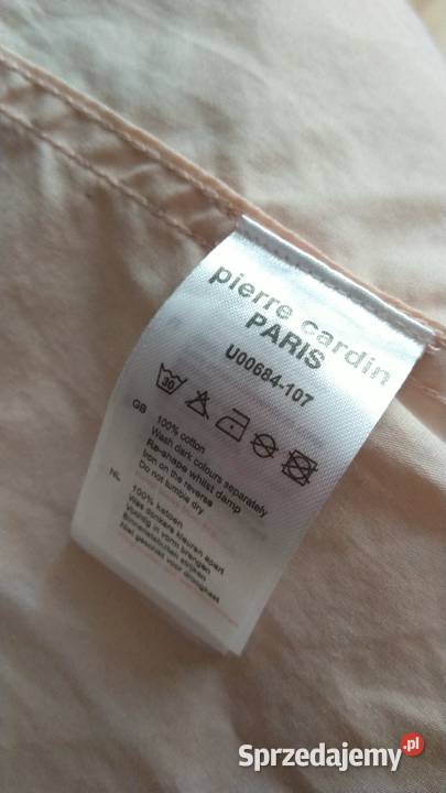 Bawełniana męska różowa koszula Pierre Cardin Krosno