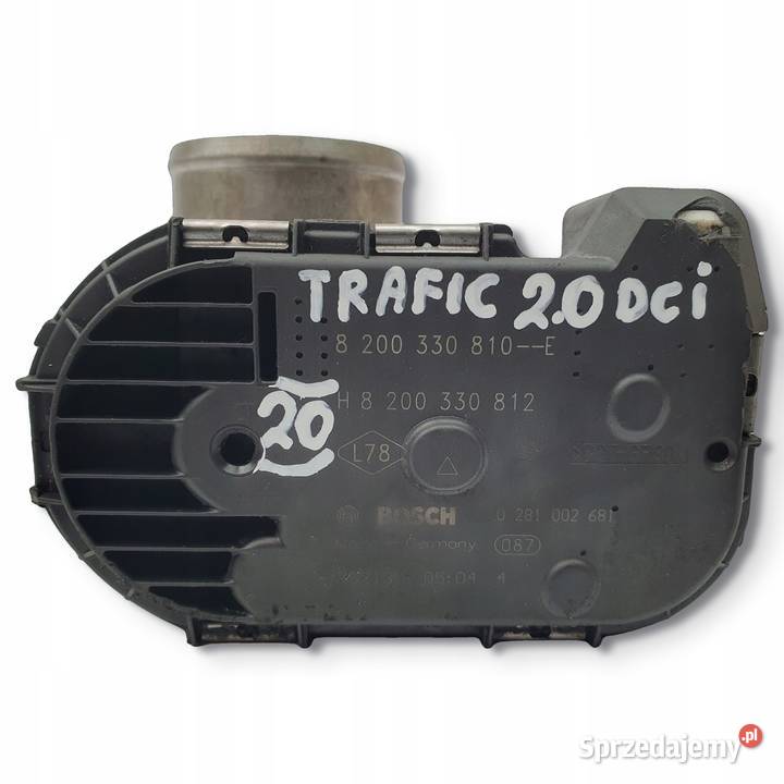 PRZEPUSTNICA Renault Trafic II Vivaro 20 DCI Chełm