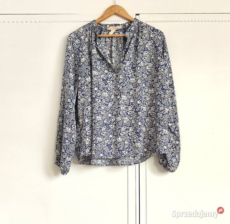 Bluzka HM LOGG 42 boho cottagecore floral kwiaty Rozmiar 42(XL) Szczecin