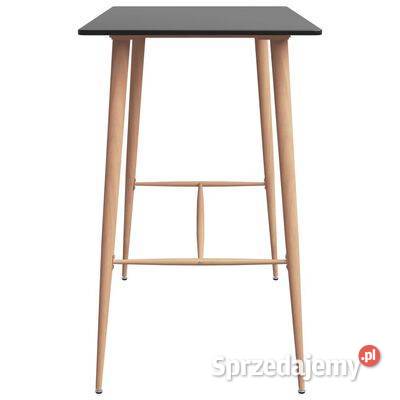 vidaXL Stolik barowy czarny 120x60x105 248146 Warszawa