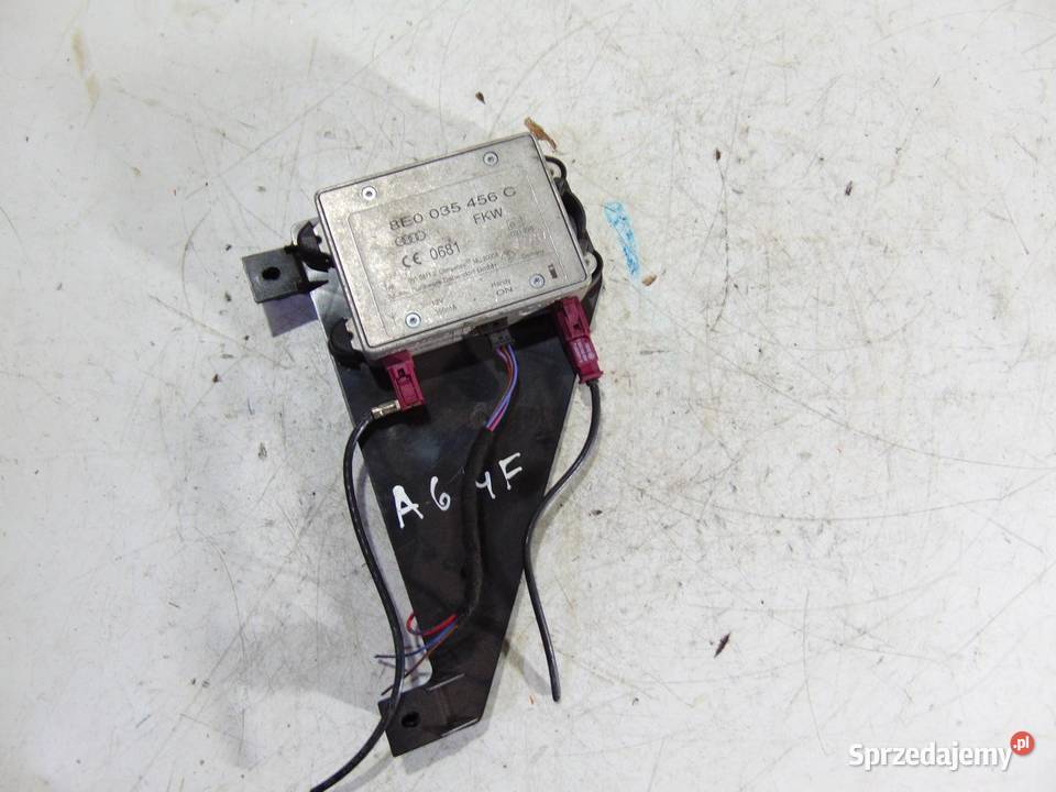 WZMACNIACZ ANTENY AUDI A6 C6 8E0035456C Panele sterowania, przełączniki