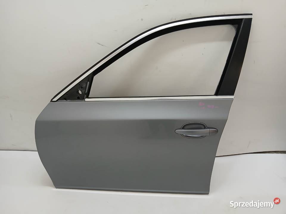 DRZWI LEWE PRZEDNIE BMW E60 A087 SILBERGRAU Drzwi Strzyżewice