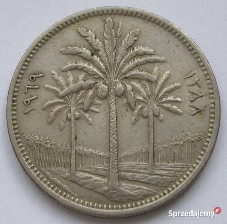 IRAK 50 FILS 1979 TRZY PALMY łódzkie Łódź sprzedam