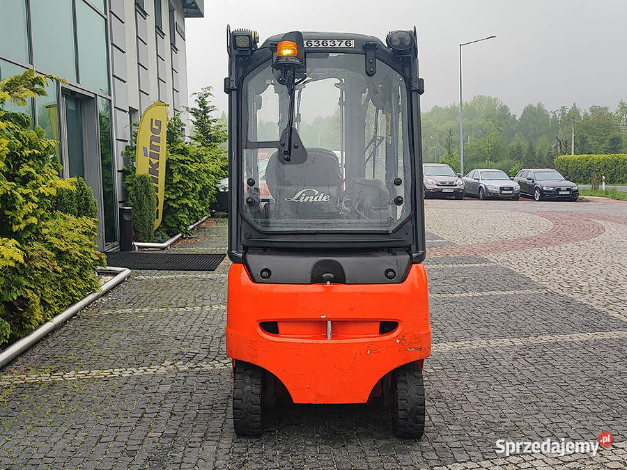 Wózek widłowy elektryczny Linde E18PH02 18 t Wózki widłowe małopolskie Kęty sprzedam