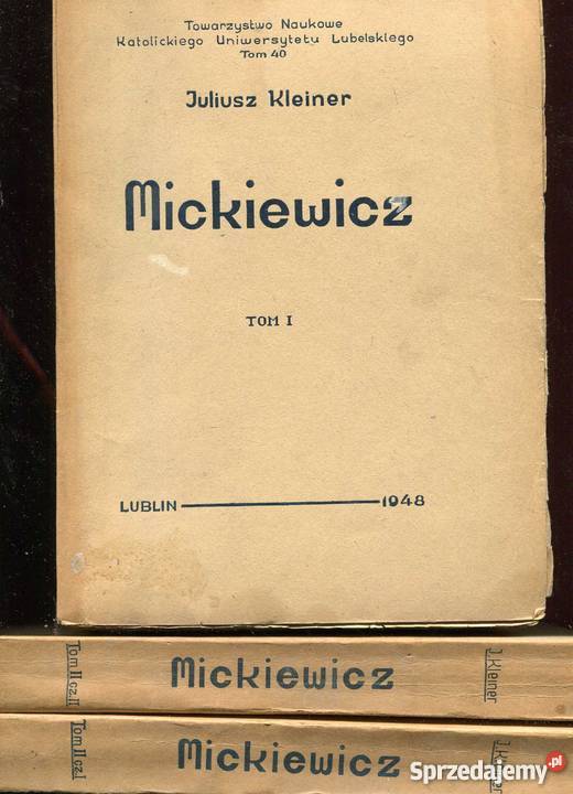 Mickiewicz T12 w 3 vol Szczecin
