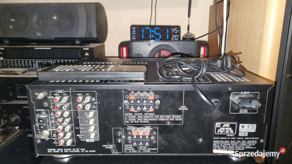 Amplituner JVC RX616R RDS 50 Prologic z pilotem łódzkie Warta