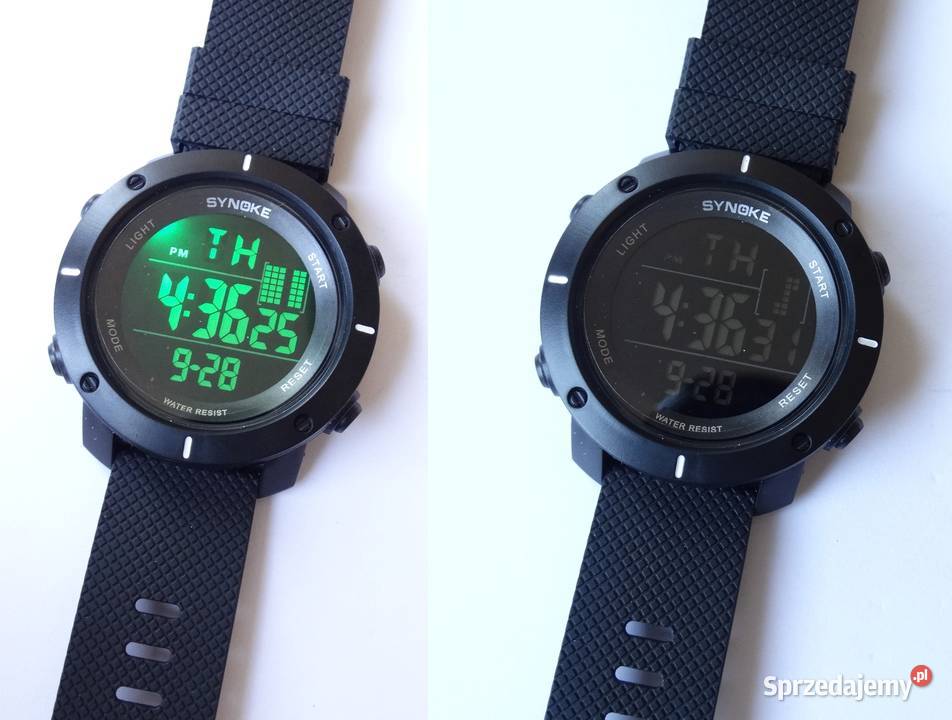 Duży zegarek elektroniczny cyfrowy sportowy Gorzów Wielkopolski