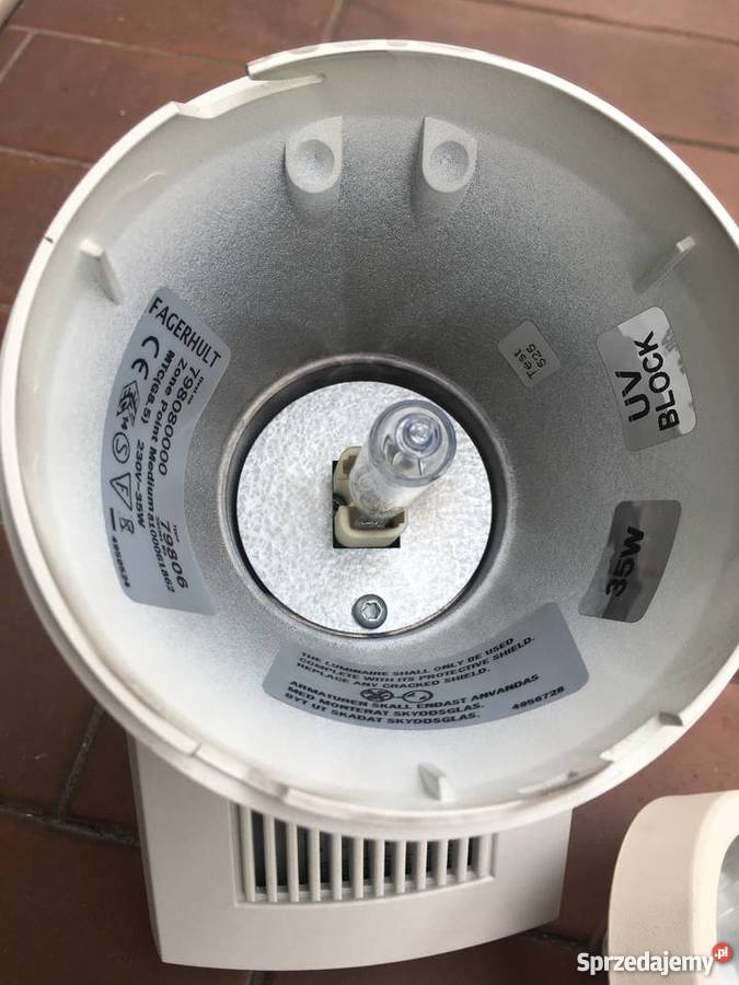 Lampa halogenowa szynowa sklepowa 35W Fagerhult sprzedam