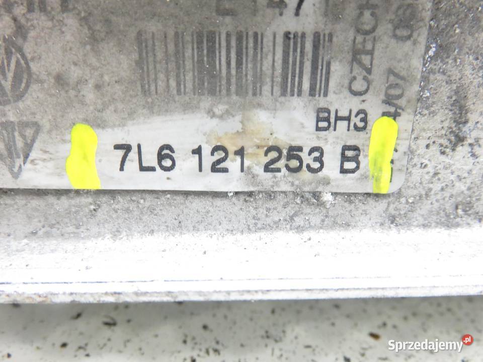 CHŁODNICA WODY AUDI Q7 4L 30 TDI 7L6121253B