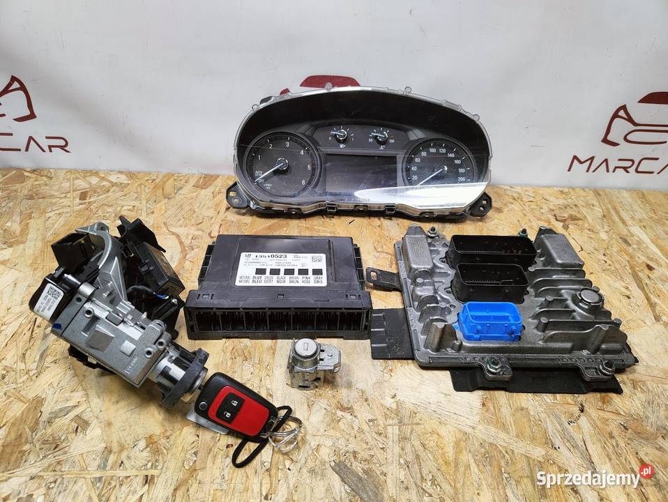 Komputer Zestaw Startowy Opel Mokka X 96892406 Zestawy naprawcze Pleszew sprzedam