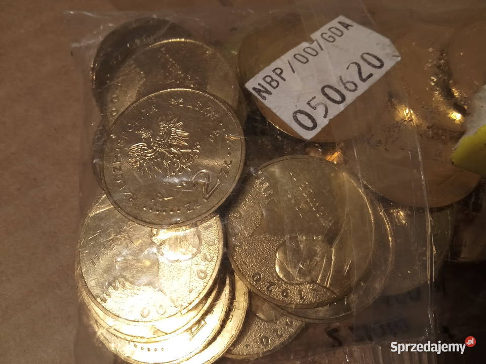 Woreczek menniczy 2 50 Jan Paweł II 2005 Poznań sprzedam