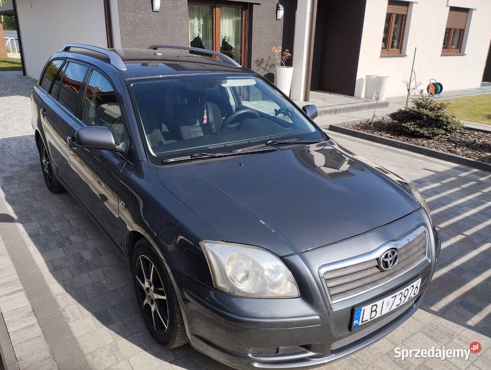 Toyota Avensis 18 LPG 2005 r lubelskie Czosnówka