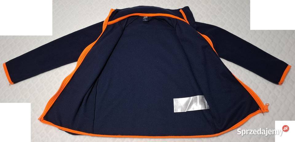 Bluza polarowa długi rękaw chłopięca rozpinana Rozmiar 122 śląskie sprzedam