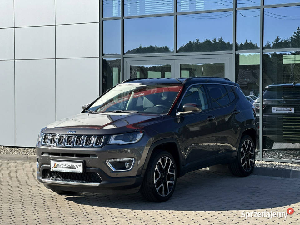Jeep Compass 8xAlu Skóra Elklapa Asystent Kamera asystent pasa ruchu Kąty Opolskie