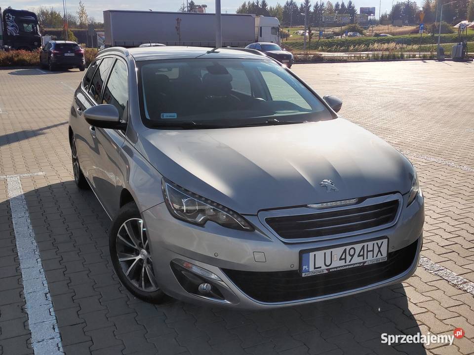 Peugeot 308 SW 130 światła LED panoramiczny dach manualna Warszawa