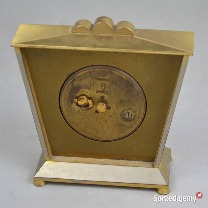 Zegar w stylu Art Deco Rosemont Geneve Swiss 8 mazowieckie Bronisze